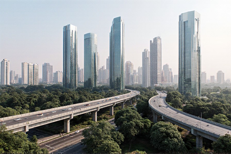 Ganga Royal TPS1 — architectural view