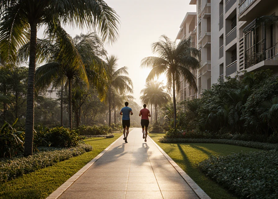 Ganga Royal TPS1 - Jogging Track